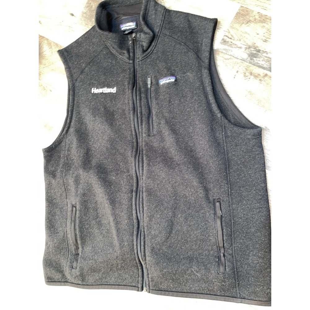 Patagonia Better Sweater Men's XXL Full Zip Vest LOGO
